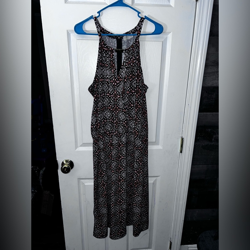 Michael Michael Kors Multi Print Halter Neck Shea… - image 1